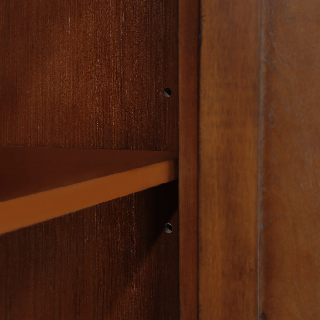 40' Console Table with Storage Shelf, Retro Entryway Table with Adjustable Storage Shelf, Sofa Couch Table for Hallway, Entry Way, Living Room, Foyer, Light Espresso - Eloy Royal