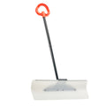 Plastic Snow Pusher Shovel 30in Heavy Duty Snow Plow for Driveway Ergonomic Grip