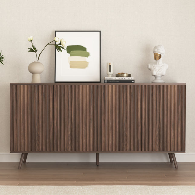 Sideboard Buffet Cabinet with Storage with Long Sideboard Storage Cabinet with 4