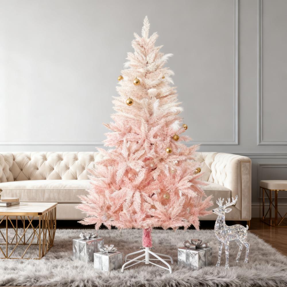 Artificial Christmas Tree with Realistic Branches, Elevate Your Christmas Interior Decor