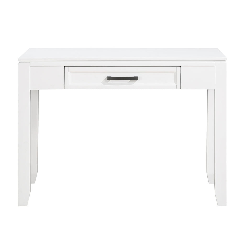 Desk Writing 4-shelf Bookcase 6-shelf Youth Engineered Wood Transitional Gray