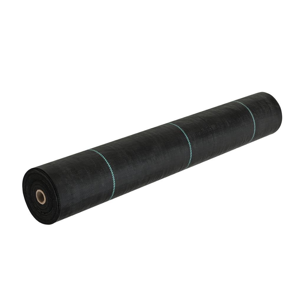 Weed Barrier Landscape Fabric, 6*100FT Heavy Duty Garden Weed Fabric, Woven PP Weed Control Fabric, Driveway Fabric, Geotextile Fabric for Landscaping, Ground Cover, Weed Blocker Weed Mat, Black