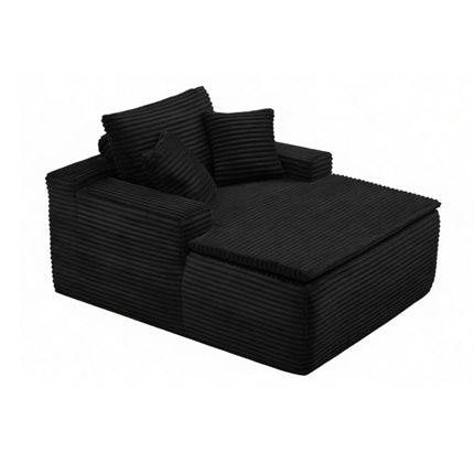 47'Extra-Large Corduroy Recliner Sofa, Upholstered Sofa Bed Indoor with Seat for Living Room