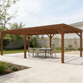 Garden Grape Vine Gazebo,Outdoor Wooden Pergola