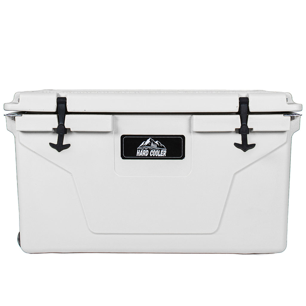 85 Quart White Cooler, Bear-Resistant Rotomolded Ice Chest – Ultra-Tough Insulated Cooler with 6-Day Ice Retention for Camping, Fishing, Job Site & Off-Grid Adventures