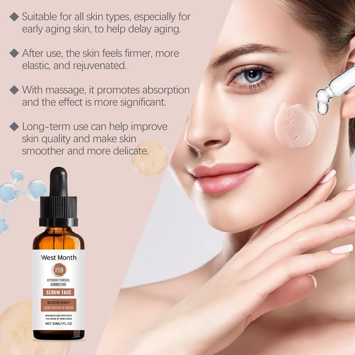 Facial Even And Bright Skin Color Care Solution