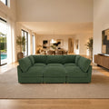 Corduroy Upholstered Modular Sectional