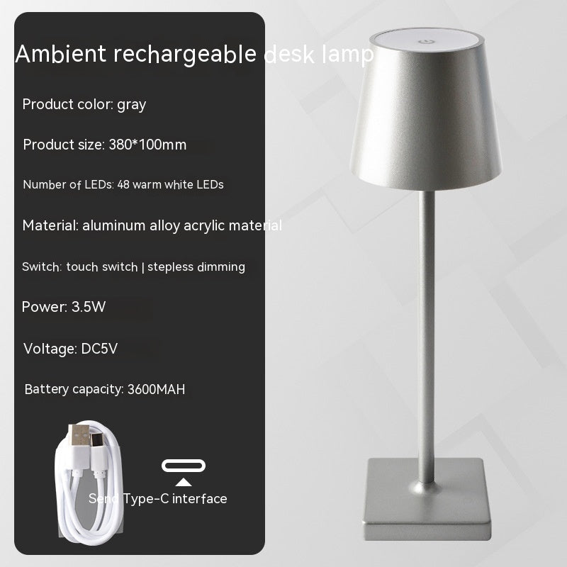 Charging Bar Table Lamp Touch Dimming - Eloy Royal