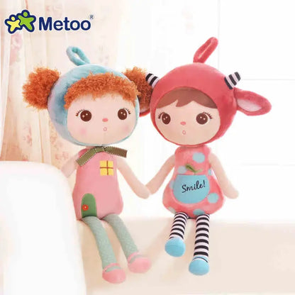 45CM Metoo Doll Cute Cartoon Girls Baby Soft Plush Stuffed Toys Kawaii Sweet Animals For Kid Children Christmas Birthday Gift - Eloy Royal