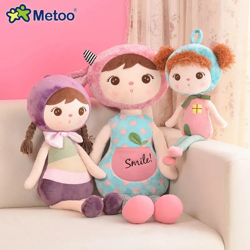 45CM Metoo Doll Cute Cartoon Girls Baby Soft Plush Stuffed Toys Kawaii Sweet Animals For Kid Children Christmas Birthday Gift - Eloy Royal