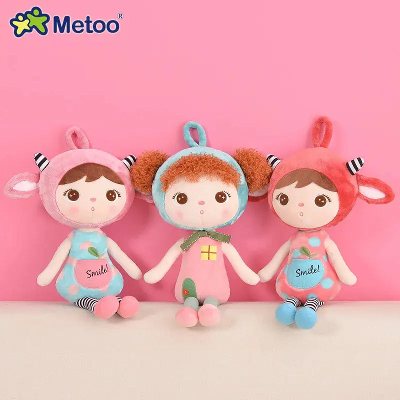 45CM Metoo Doll Cute Cartoon Girls Baby Soft Plush Stuffed Toys Kawaii Sweet Animals For Kid Children Christmas Birthday Gift - Eloy Royal