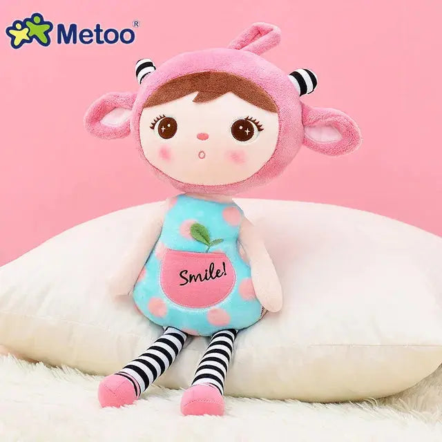 45CM Metoo Doll Cute Cartoon Girls Baby Soft Plush Stuffed Toys Kawaii Sweet Animals For Kid Children Christmas Birthday Gift - Eloy Royal