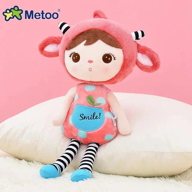 45CM Metoo Doll Cute Cartoon Girls Baby Soft Plush Stuffed Toys Kawaii Sweet Animals For Kid Children Christmas Birthday Gift - Eloy Royal