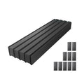 Metal Roof Panel Length 61IN 10PCS Galvanized Roof Panels Waterproof Heavy Duty Metal Roof Panels for Outdoor House Storage Stables Patio Garages Sheds,Gray
