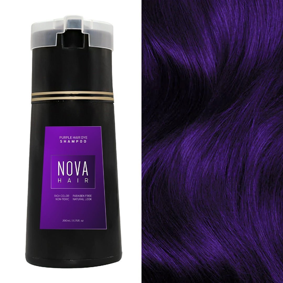 Hair Dye Black Shampoo Solid Color