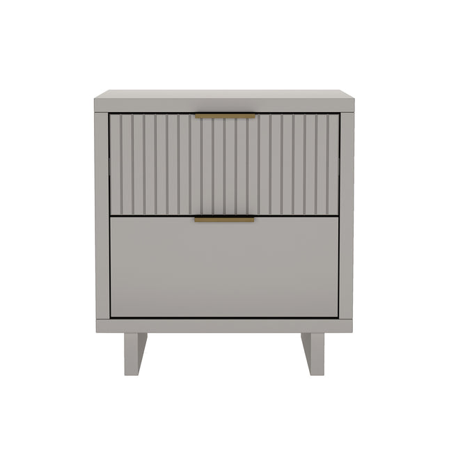 Nightstand in Light Gray