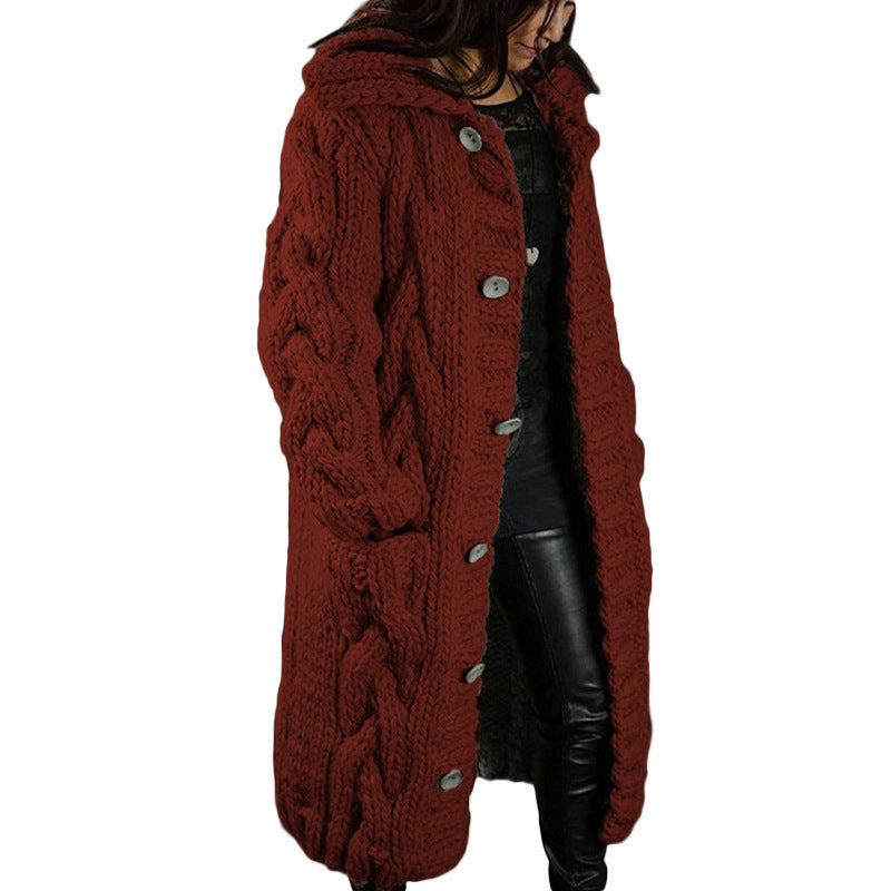 Women's Cardigan Plus Size Sweater Coat