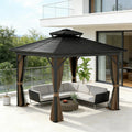 Metal Roof Gazebo Canopy,Hardtop Gazebo