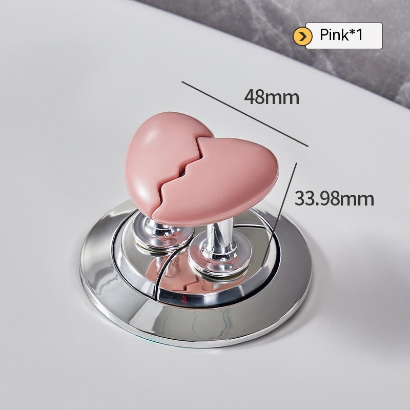 Heart-shaped Toilet Pressing Utensil Creative - Eloy Royal