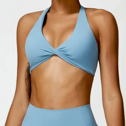 Halter Sports Bra - Eloy Royal