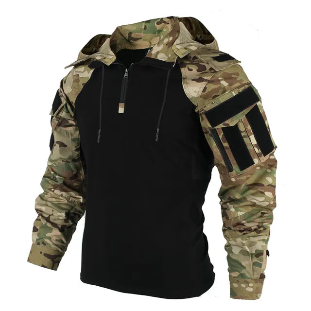 Combat Tactical Shirt CP Camo L