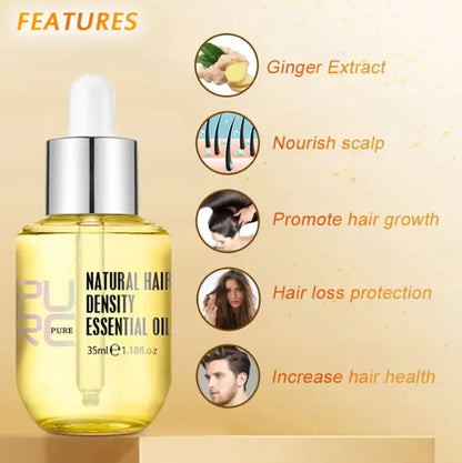 Natural Ginger Hair Growth Oil - Eloy Royal