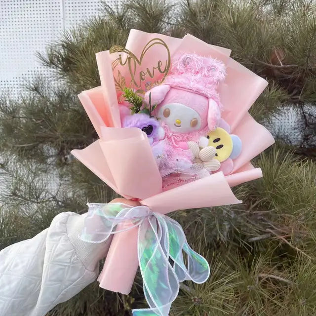 Plush Dolls  Flower Bouquet - Eloy Royal