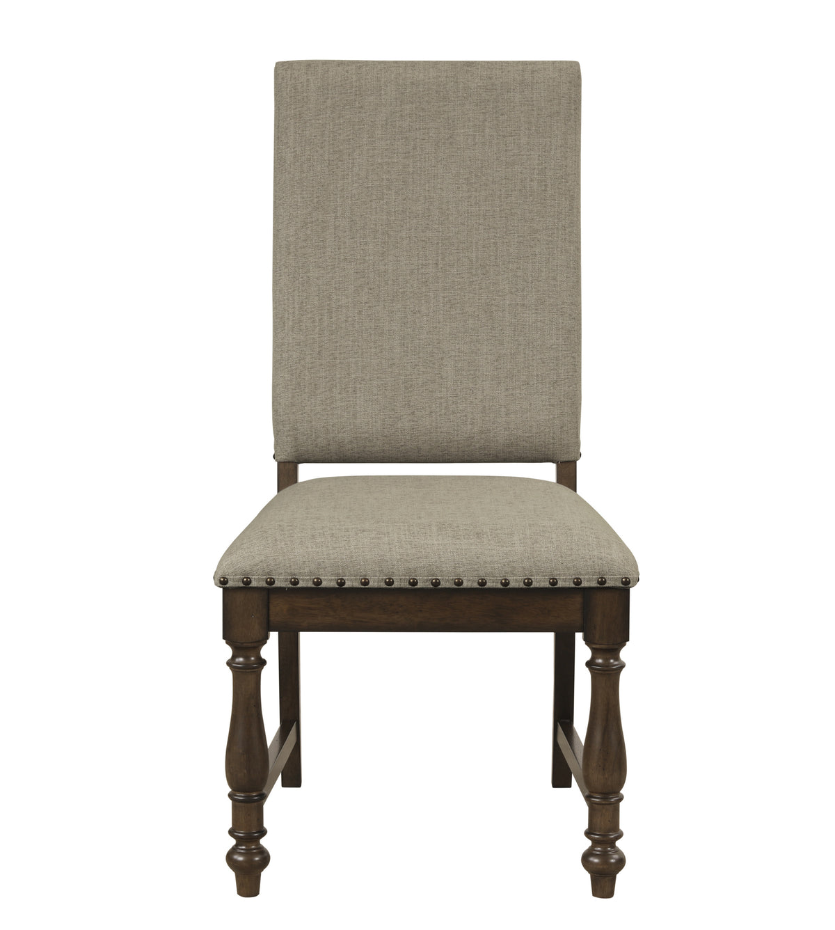 Side Chairs Dining Room Wood Veneer Traditional Set of 8 Beige