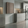 Siena Wall-Mounted Bar Cabinet with Fold-Down Table Cannoli