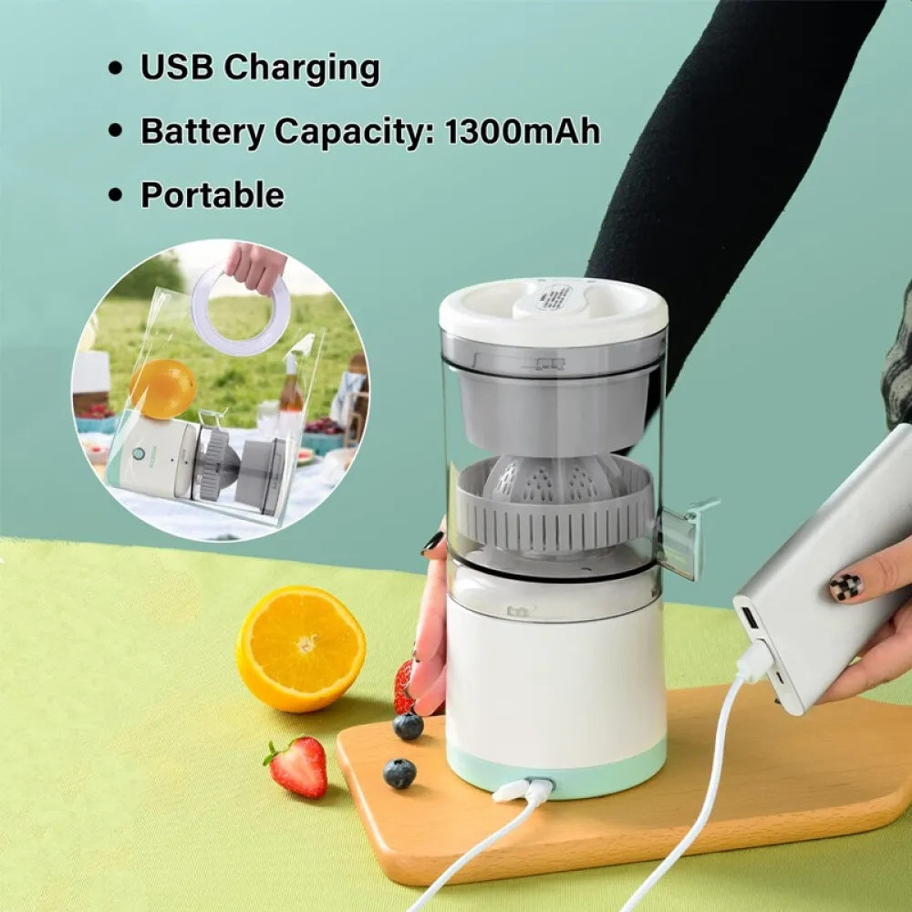 Electric Citrus Juicer Juice Squeezer Portable Press Machine Fruit Extractor UK - Eloy Royal