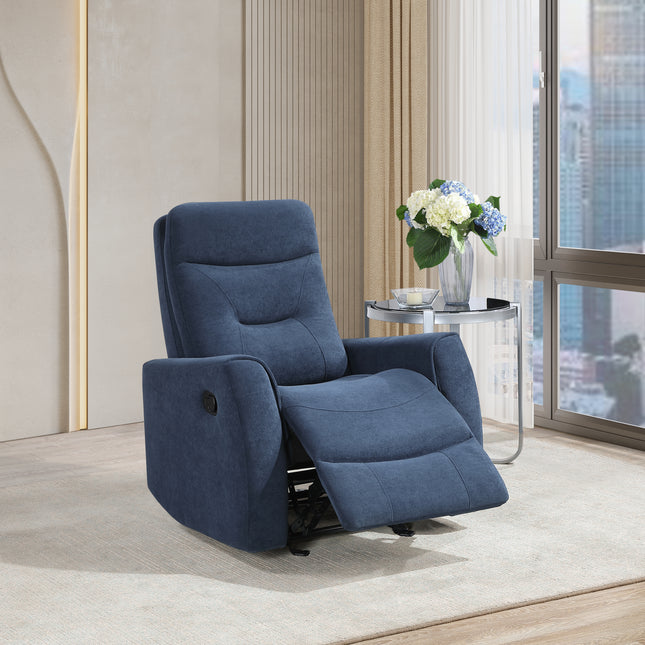Paterson G00271A-RC Swivel Recliner , Blue
