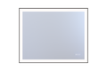 40*32in LED Mirror with Defogger & Dimmable, 3-Color Temperature (3000/4000/6000K), Closed Corner Frame, ETL Listed.