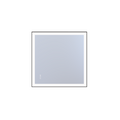 36*36in LED Mirror with Defogger & Dimmable, 3-Color Temperature (3000/4000/6000K), Closed Corner Frame, ETL Listed.