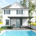 Wall-Mounted Pergola,Outdoor Pergola