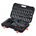 Mechanics Tool Set, 253-Piece Mechanic Tool Kit, 1/4 in, 3/8 in, and 1/2 in Drive, SAE and Metric Socket Set, Wrenches, Screwdriver Bits, Accessories, and Storage Case, for Automotive Repair