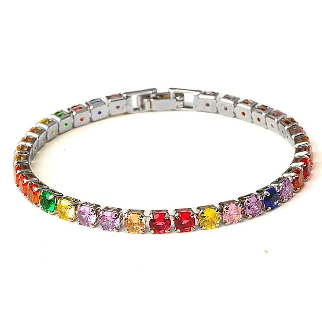 4.0mm Zircon Crystal Bracelet - Eloy Royal