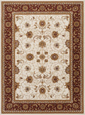 Manchester GC_HER5002 Ivory 5 ft. 3 in. x 7 ft. 3 in. Area Rug