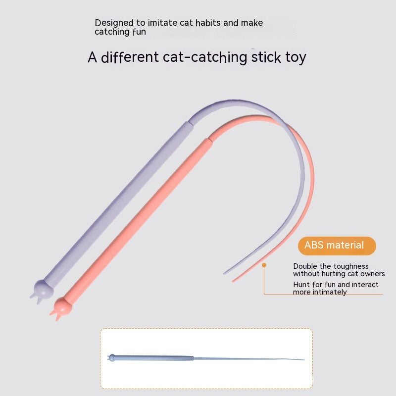 Silicone Cat Playing Rod Simulation Mouse Catching Can Be Replaced - Eloy Royal