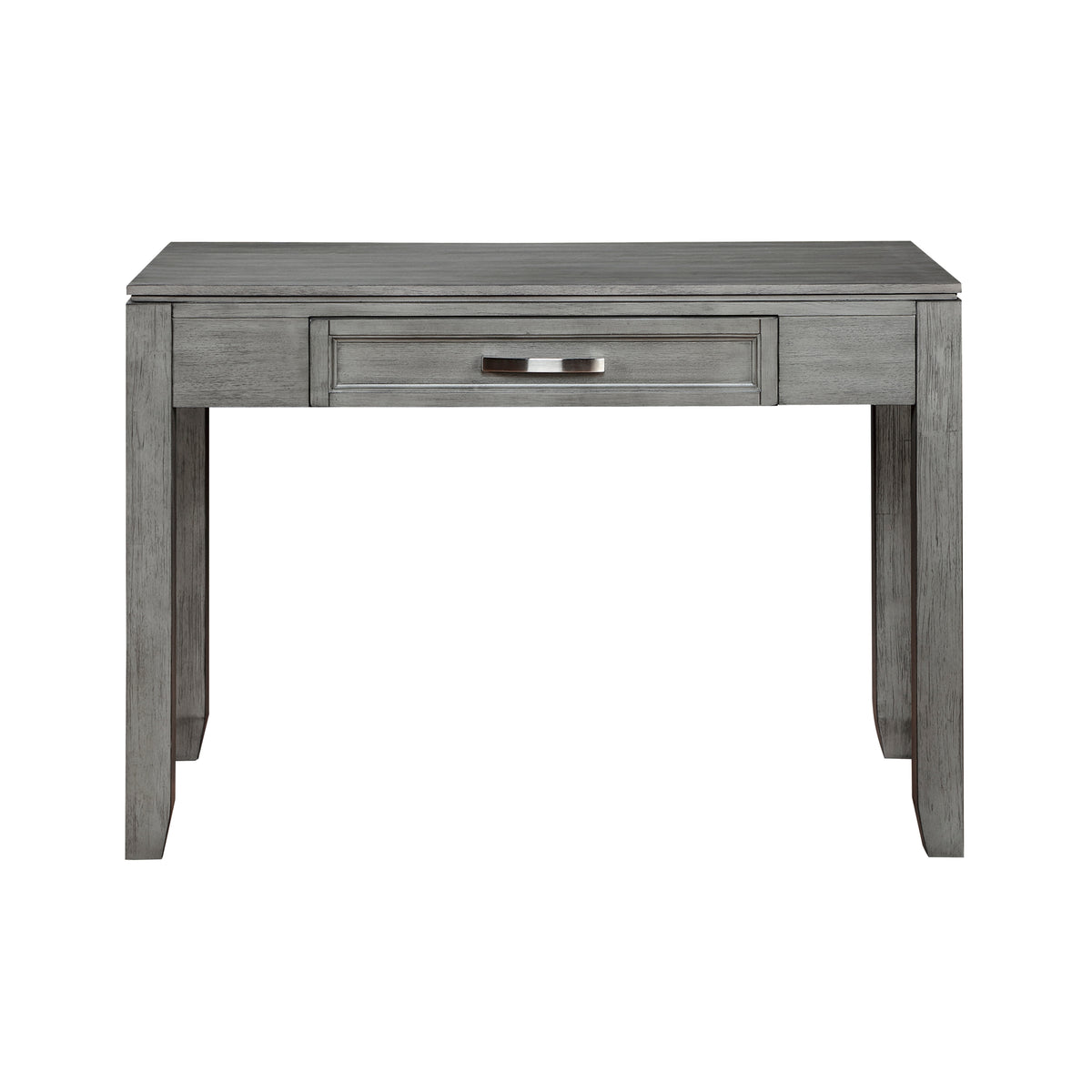 Desk Writing 4-shelf Bookcase 6-shelf Youth Engineered Wood Transitional Gray