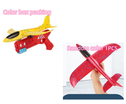 Ejection Foam Airplane Children's Toy Foam Gun