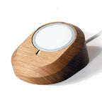 Oak Stand for MagSafe Charger Wood Stand Holder for iPhone 16 15 14 13 Series Magsafe Accessories Compatible with iPhone 16 15 14 13 Plus Pro Pro Max MagSafe Charger Not Included (MODEL-02) MODEL-02