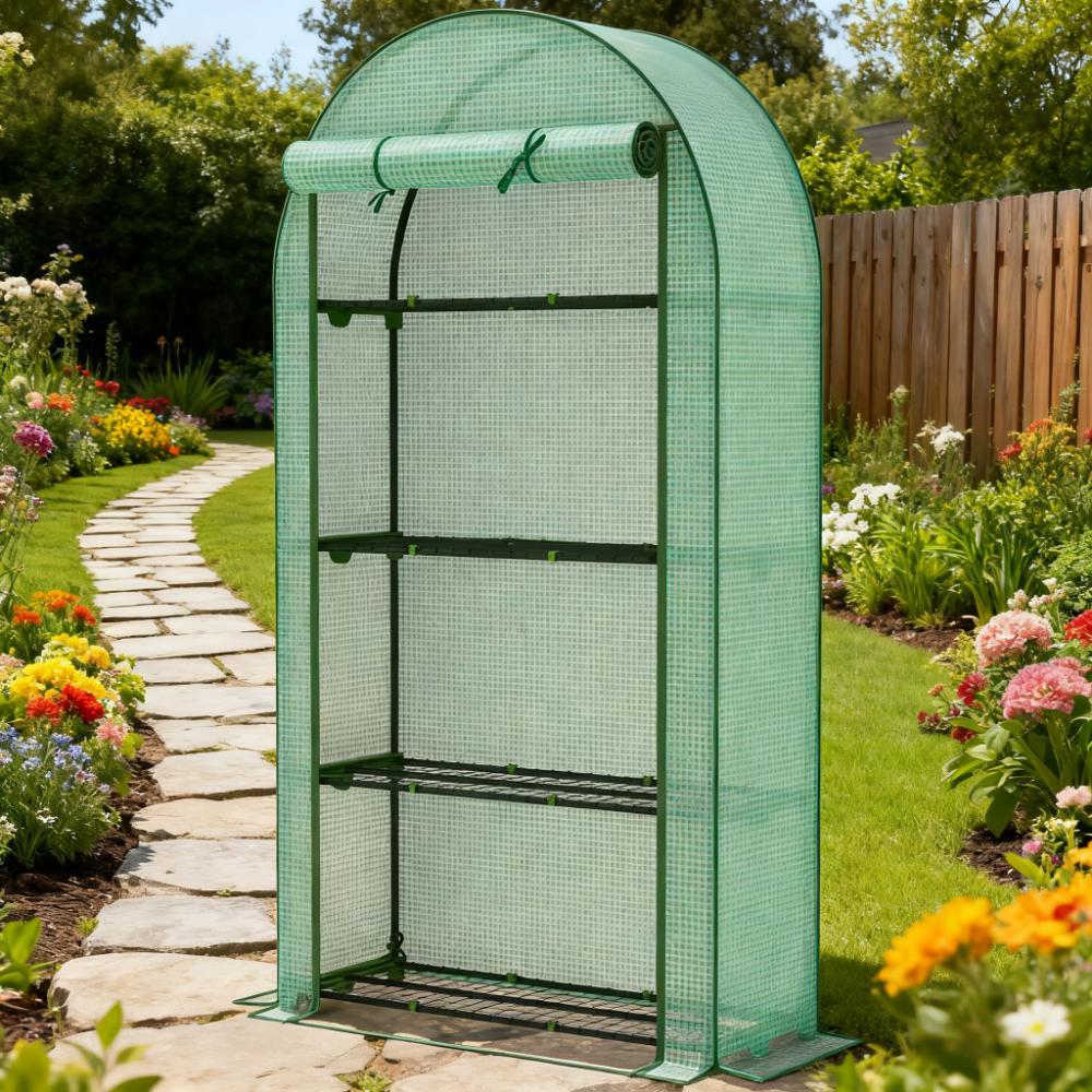 Lean-to Greenhouse Portable Greenhouseb