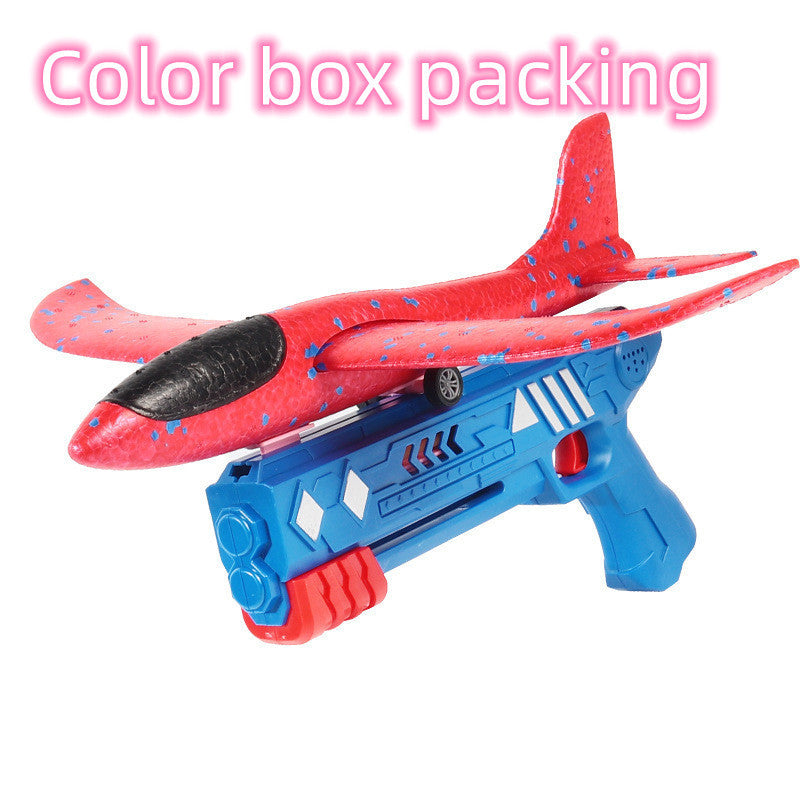 Ejection Foam Airplane Children's Toy Foam Gun