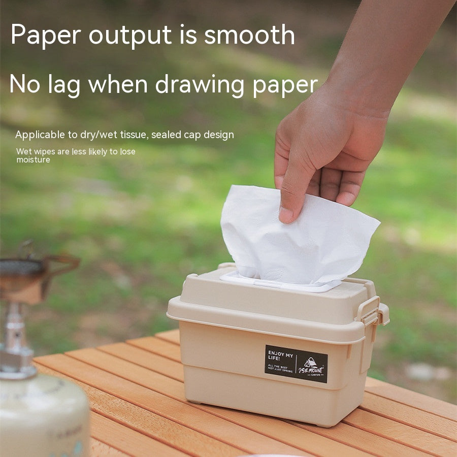 Outdoor Desktop Multifunctional Paper Extraction Box - Eloy Royal