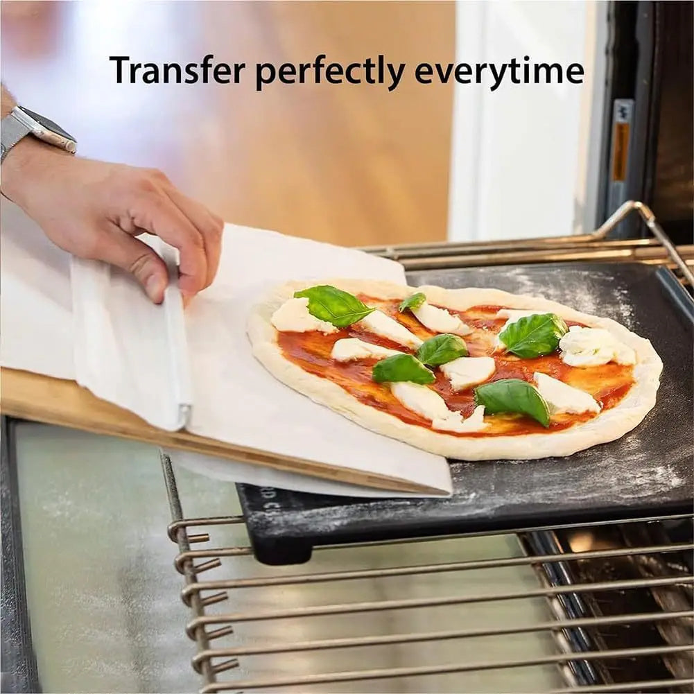 Kitchen Gadgets Sliding Pizza Shovel Non Stick Pizza Smooth Cutting Board Storage Transfer Board Kitchen Baking Tool - Eloy Royal