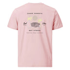 Chase Sunsets, Not Stress Organic Cotton T-Shirt Cotton Pink S