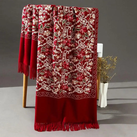 Pashmina Embroidered Shawls - Eloy Royal