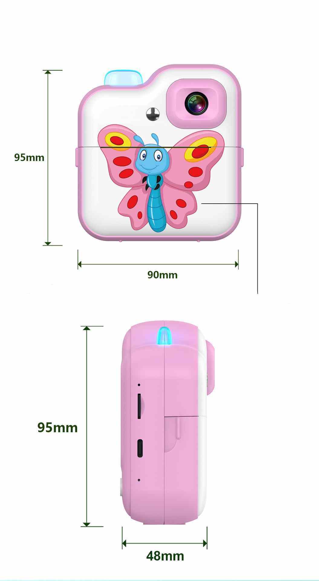 Children's Digital Camera Cute Cartoon Printing Camera