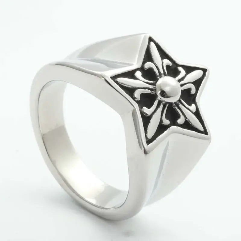 Five-pointed Star Ring - Eloy Royal