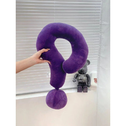 Question Mark Neck Pillow Comfortable Fabric - Eloy Royal